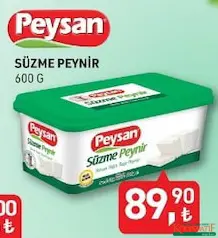 PEYSAN SÜZME PEYNİR 600 G PEYSAN SÜZME PEYNİR 600 G